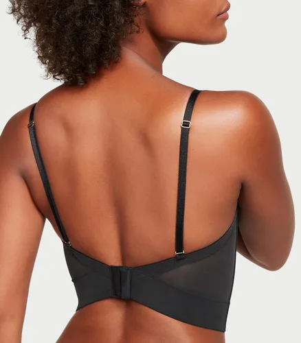Vista 2 de Victoria's Secret VS Archives Monogram Bra Top, lencería de mujer (32B-38DD)