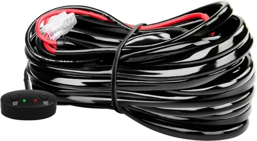 Vista 16 de SKYWORLD Kit de arnés de cableado de 1 cable de 10 pies para barra de luz de trabajo LED, interruptor de encendido/apagado de 14 V, kit de arnés