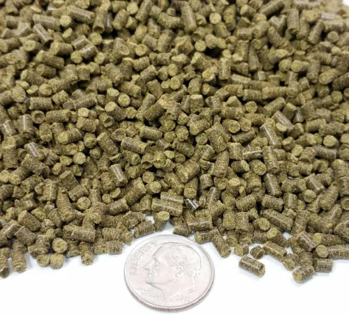 Vista 3 de Bloques de calcio incluidos en estos gránulos de espirulina para camarones, caracoles, cangrejos, bagres, pláceos para todos los peces tropicales