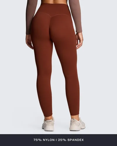 Vista 3 de Aoxjox Leggings de entrenamiento de cintura alta para mujer, control de abdomen, cintura alta, pantalones de yoga Scarlett suaves