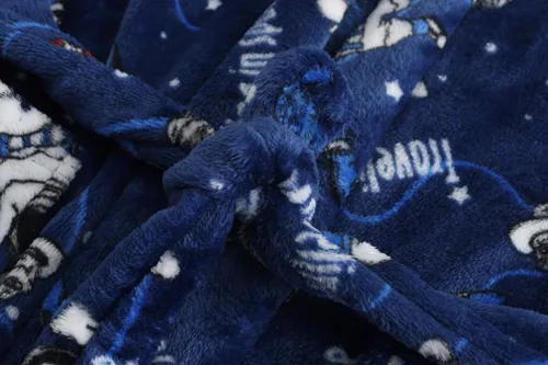 Vista 6 de Albornoces para niños y niñas, batas de baño con capucha para niños, batas de franela suave, ropa de dormir, regalo para niños y niñas