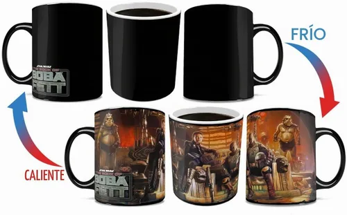 Vista 4 de Morphing Mugs Star Wars - The Book of Boba Fett - Un nuevo comienzo - Una Una nueva pista de comienzo