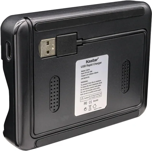 Vista 2 de Kastar CMH8 - Cargador USB inteligente compatible con Panasonic KX-TG6533B KX-TG6534 KX-TG6534B KX-TG6541 KX-TG6541B KX-TG6542 KX-TG6542B KX-TG6543