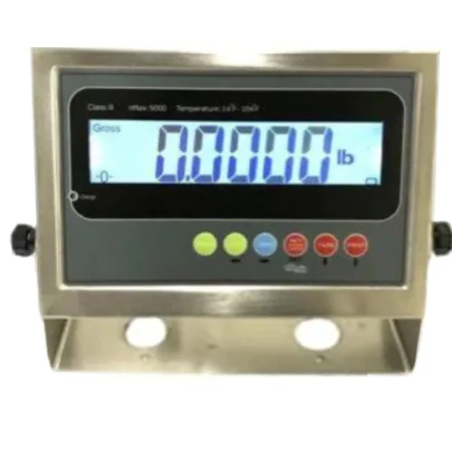 Vista 2 de Liberty Scales Nueva báscula industrial de suelo con indicador de acero inoxidable, báscula digital precisa de 48 x 48 pulgadas para pesaje