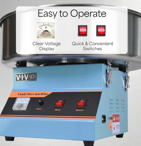 Vista 4 de VIVO - Máquina eléctrica comercial para hacer algodón de azúcar