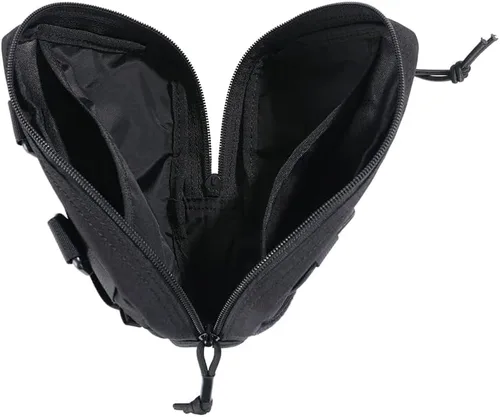Vista 6 de EXCELLENT ELITE SPANKER Bolsa táctica Molle Admin Bolsa compacta de herramientas EDC con correa para el hombro Cinturón de nailon para accesorios