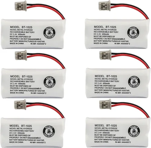 Vista 8 de Kastar Paquete de 1 batería BT-1025 compatible con Uniden DECT2085 DECT2085-2 DECT2085-2W DECT2085-3 DECT2085-4 DECT2085-4WX DECT2085-5 DECT2088