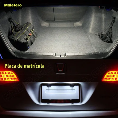 Vista 6 de Kit de 14 luces LED Camry para Toyota Camry 2007 2008 2009 2010 2011 2012 2013 2014 2015 2016 2017 2018 2019 2020 paquete de luces interiores
