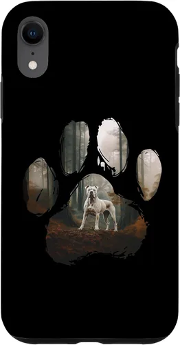 Vista 8 de iPhone 15 Dogo Argentino Mountain Paw Design Dog Mom Dad Case
