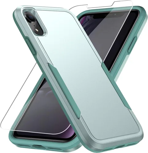 Vista 16 de Funda para iPhone 12 Pro Max, con protector de pantalla, [probada contra caídas de grado militar], resistente, resistente, a prueba de golpes