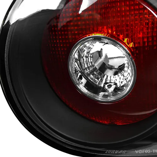 Vista 5 de SPEC-D TUNING JDM - Luces traseras negras compatibles con Volkswagen Golf MK5 GTI Rabbit R32 2006-2009, conjunto de par izquierdo + derecho