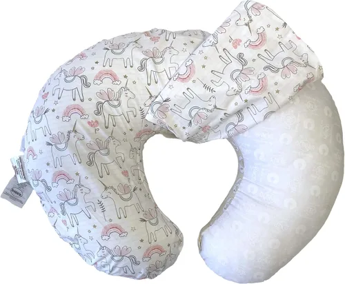 Vista 8 de Boppy - Funda de almohada de lactancia, vida silvestre colorida, mezcla de algodón, se adapta al soporte original para lactancia, alimentación