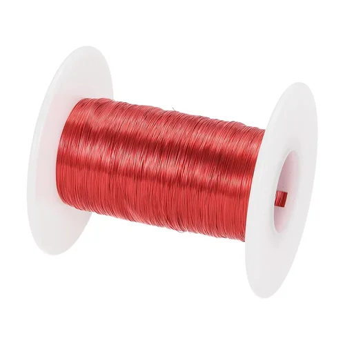 Vista 54 de MECCANIXITY - Alambre magnético de calibre 46 AWG - 0.04mm Hilo de cobre esmaltado - Bobina de alambre magnético de 14669 pies (4471m) - 50g Grado F