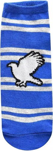 Vista 6 de Harry Potter Ravenclaw - Calcetines de tobillo para jóvenes y mujeres, 5 unidades, talla 4-10