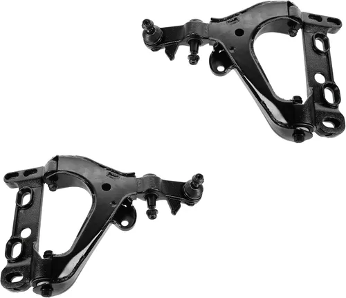 Vista 111 de Conjunto de Brazo de Control Inferior Delantero y Junta Esférica TRQ para Lado del Conductor y del Pasajero 2 Piezas Compatible con Ford Mustang GT