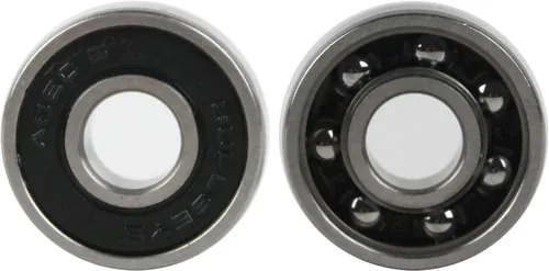Vista 5 de Bullseye Rodamientos ABEC Skateboard Bearings, Abec 5 (negro)