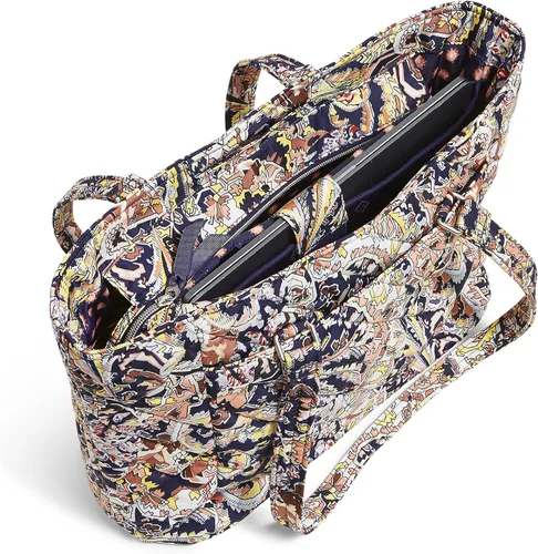 Vista 3 de Vera Bradley Bolsa de trabajo de sarga para mujer