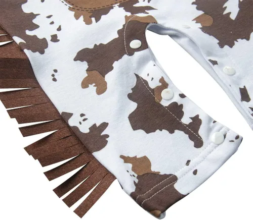 Vista 7 de LXKIKMM May's Baby Baby - Mameluco de vaquero para Halloween, ropa infantil