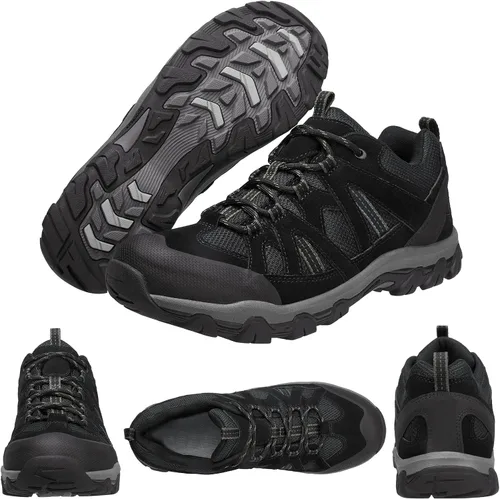 Vista 7 de GOLDEN CAMEL Zapatos de senderismo para hombre, transpirables, antideslizantes, ligeros, para exteriores, para senderismo y caminar