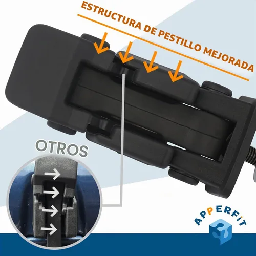 Vista 2 de Pestillo de capó con soporte de enganche y correa de goma 55395653AG compatible con Jeep Wrangler JK JKU 2007 2008 2009 2010 2011 2012 2013 2014