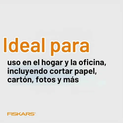 Vista 4 de Fiskars Tijeras multiusos SoftGrip de titanio de 8 pulgadas, paquete de 2