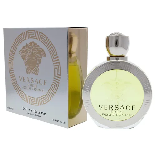 Vista 3 de VERSACE Eros Eau de Toilette Spray para mujer, 3.4 onzas