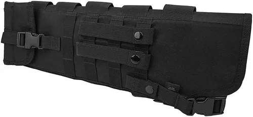 Vista 5 de Trinity Funda táctica compatible con Mossberg 590 Shockwave - Molle funda de transporte suave, correa acolchada, ajustable de 20 a 25 pulgadas