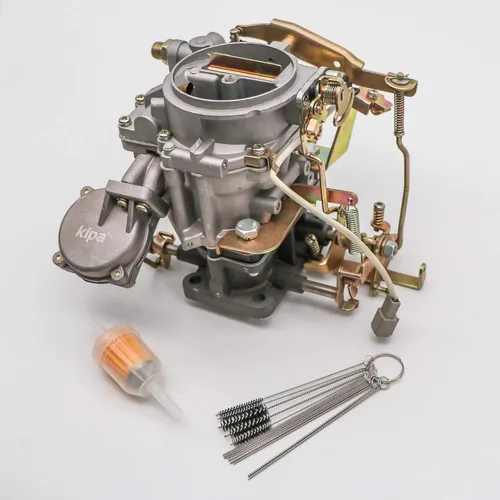 Vista 3 de KIPA Carburador para motores Land Cruiser 1969-1987 2F 4230CC FJ40, reemplaza el número OE 21100-61012, 21100-61050, 201055772420, con kit