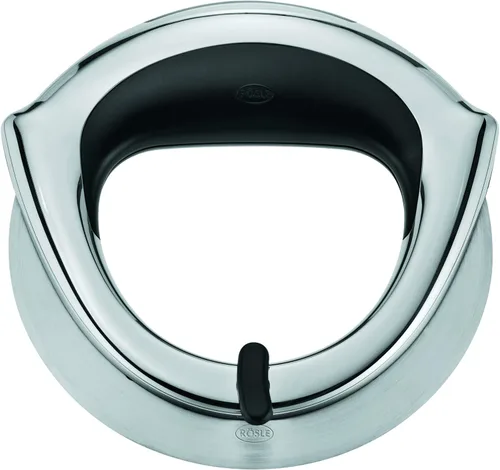 Vista 2 de Rösle Rueda ergonómica de acero inoxidable para pizza