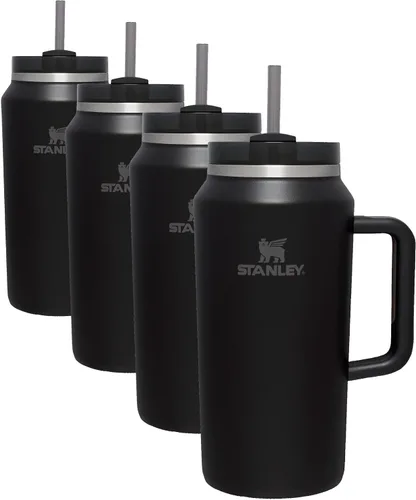 Vista 51 de STANLEY Quencher H2.0 Vaso Térmico con Asa y Pajita 64 oz Tapa Flowstate de 3 Posiciones Gran Capacidad para Viajes y Deportes Vaso de Acero