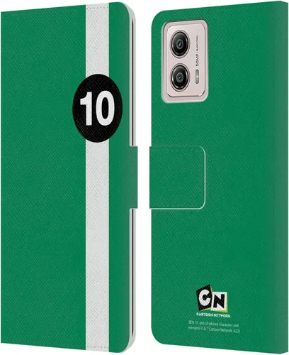 Vista 7 de Head Case Designs Funda con licencia oficial de Ben 10: Alien Force Omnitrix Graphics - Funda de piel tipo cartera compatible con Motorola Moto G53