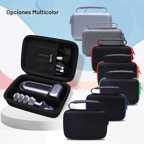 Vista 7 de Estuche LTGEM para Plumero de Aire Compatible con WOLFBOX MF100 / MF200 Plumero de Aire Eléctrico y Plumeros de Aire Comprimido, Negro (Solo Estuche)