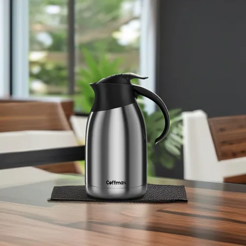 Vista 5 de Jarra de café para mantener el café caliente, jarra térmica aislada al vacío de 68 onzas por Coffmax