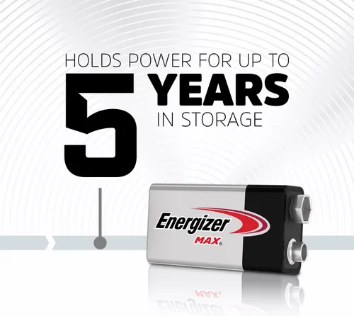 Vista 5 de Energizer Batería 9V Max 2-pak, 235483