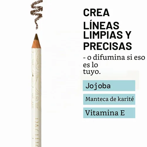 Vista 3 de Pacifica Lápiz delineador de ojos impermeable – Forro marrón con flecos de larga duración, a prueba de manchas, delineador de ojos, maquillaje