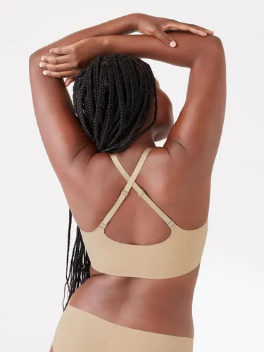 Vista 3 de True & Co - Brasier con tirantes convertibles y diseño triangular True Body para mujer