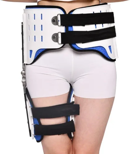 Vista 8 de Adjustable Compression Sleeve Sciatica Pain Relief Hip Brace with Groin Support Wrap Thigh Hamstring Quadriceps Injuries Hip Joint Arthritis Left