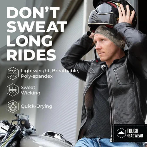 Vista 63 de Forro de casco de refrigeración para hombre, gorra de cráneo de ciclismo, forro de casco de motocicleta