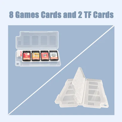 Vista 4 de UDEE Storage Case for Nintendo Switch Games and Accessories, Portable Memory Card Storage