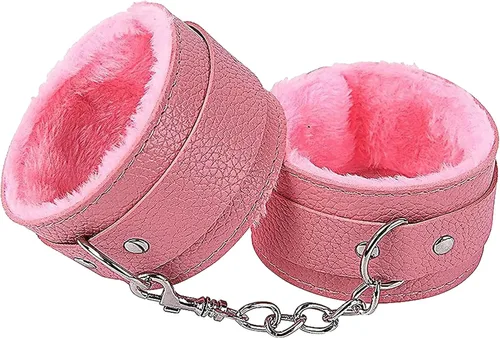 Vista 2 de Juego de cuero para ciegas de sujeción sexual para mujeres, kit de bondage esposas sexuales, vendados y esposas para juegos sexuales, cuerda