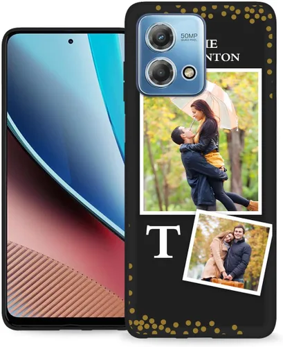 Vista 17 de Funda personalizada para Motorola Moto G Stylus 2020 con nombre de foto, texto y foto, GStylus personalizado -20 funda suave y fina (negro) de 6.4