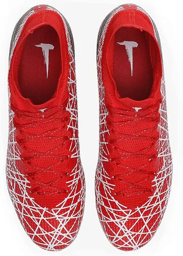 Vista 4 de lozoye Zapatos de fútbol para hombres y mujeres y niños, tacos de fútbol para niños grandes Grils FG, botas de fútbol de tobillo alto, tenis anchos