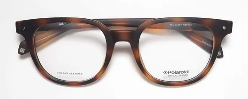Vista 2 de Polaroid D339 Gafas de diseñador de borde completo estilo geek para hombremujer