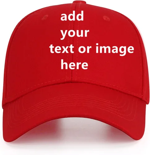Vista 9 de Gorra de béisbol personalizada con tu texto, gorras de camionero ajustables personalizadas para regalos