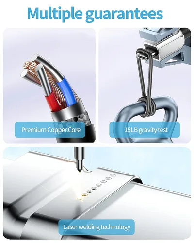 Vista 7 de NTONPOWER Cable USB C, paquete de 2 unidades de 100 W tipo C a tipo C, cable de silicona tipo C a C de carga rápida para MacBook Pro/Air, cable