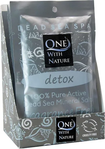 Vista 9 de One With Nature Sal del Mar Muerto 100% Pura para Baño con Eucalipto, Paquete de 6 de 2.5 oz. La Sal del Mar Muerto es rica en 21 Minerales