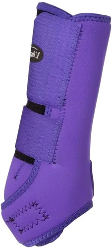 Vista 6 de Tough1 Economy Sport Botas Delanteras - Púrpura Negro