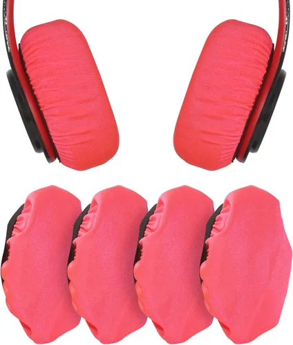 Vista 12 de Almohadillas para auriculares, PChero 2 pares de almohadillas para auriculares lavables y elásticas, protectores para auriculares, cubierta