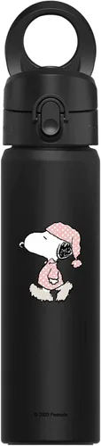 Vista 10 de RHINOSHIELD AquaStand - Botella magnética de 16 onzas, botella de agua aislada de acero inoxidable de boca redonda, botella deportiva con mango
