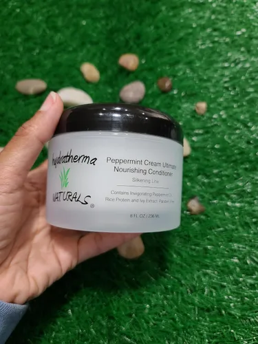 Vista 5 de Hydratherma Naturals Crema de menta de menta definitiva acondicionador nutritivo 8 oz